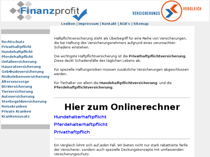 www.privathaftpflichtversicherung.ws