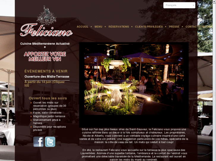 www.restaurantfeliciano.com