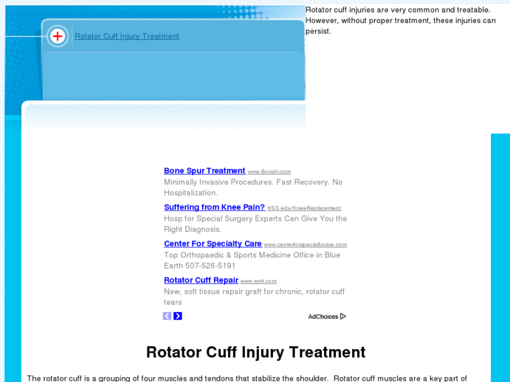 www.rotatorcuffinjurytreatment.com