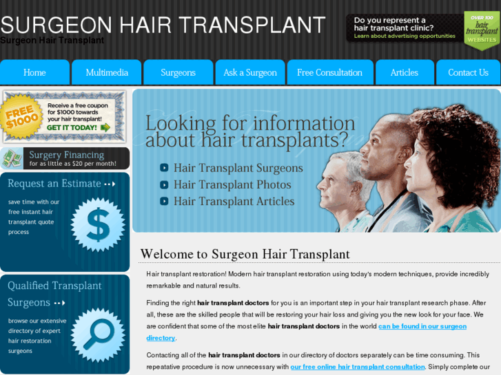 www.surgeonhairtransplant.net