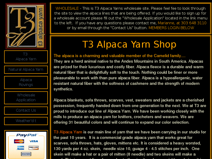 www.t3alpacayarn.com