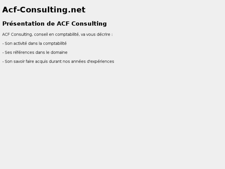 www.acf-consulting.net