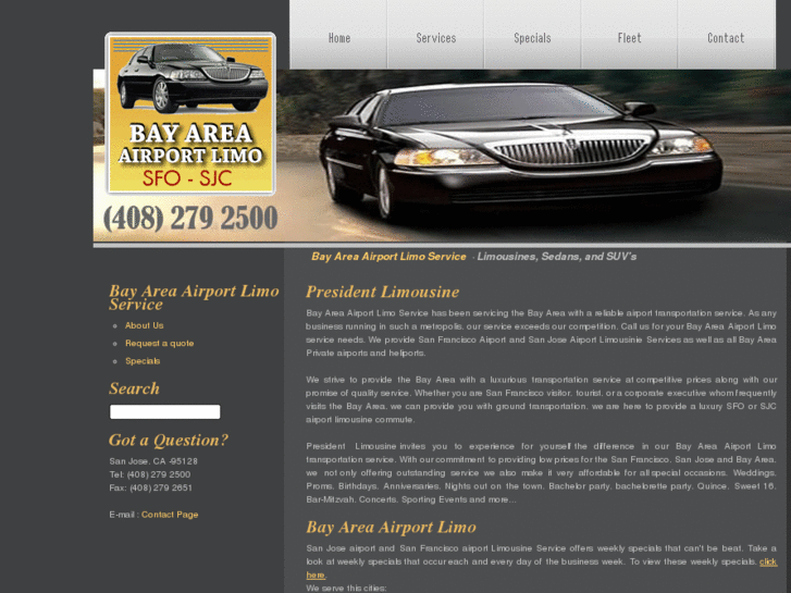 www.bayareaairportlimo.com