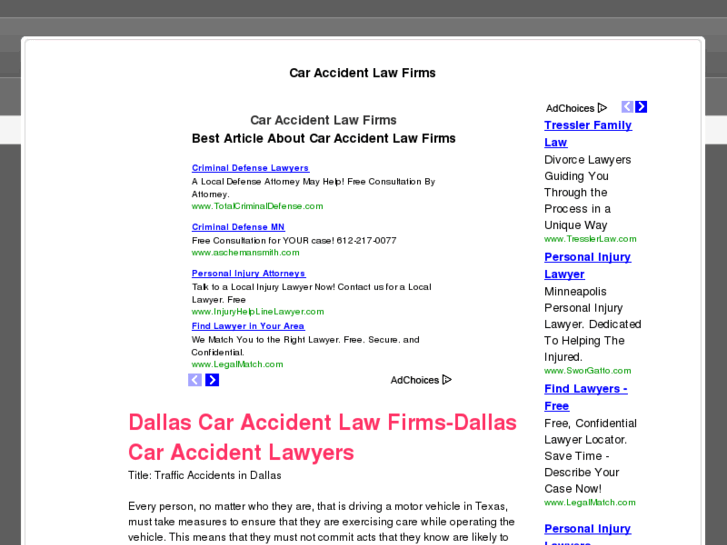 www.caraccidentlawfirms.net