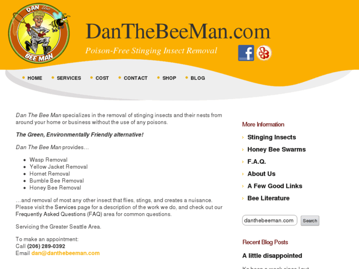 www.danthebeeman.com