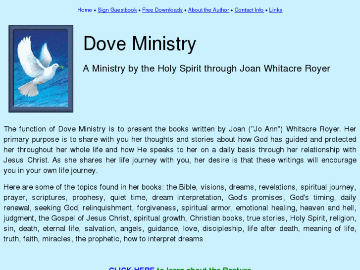 www.doveministry.net