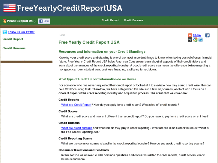 www.freeyearlycreditreportusa.com