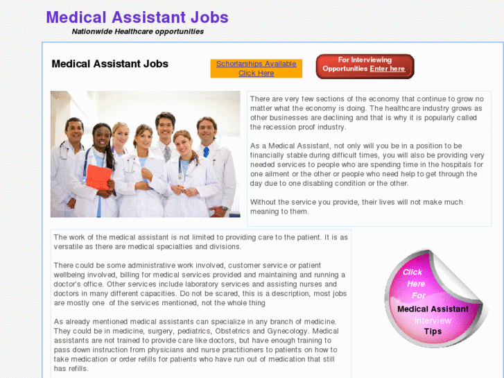 www.medicalassistantjobsnow.net
