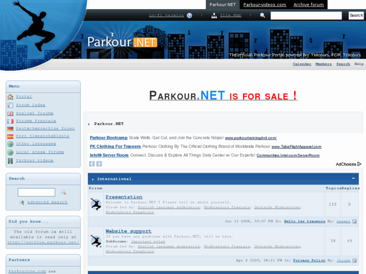 www.parkour.net