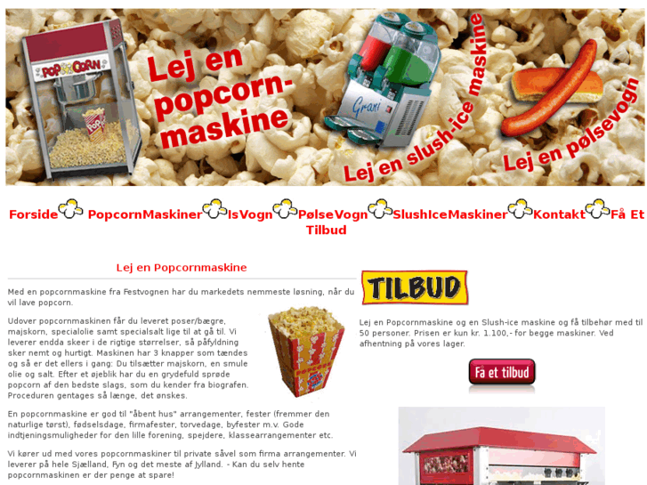 www.popcornmaskine.dk