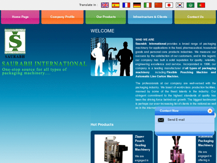 www.saurabhinternational.net