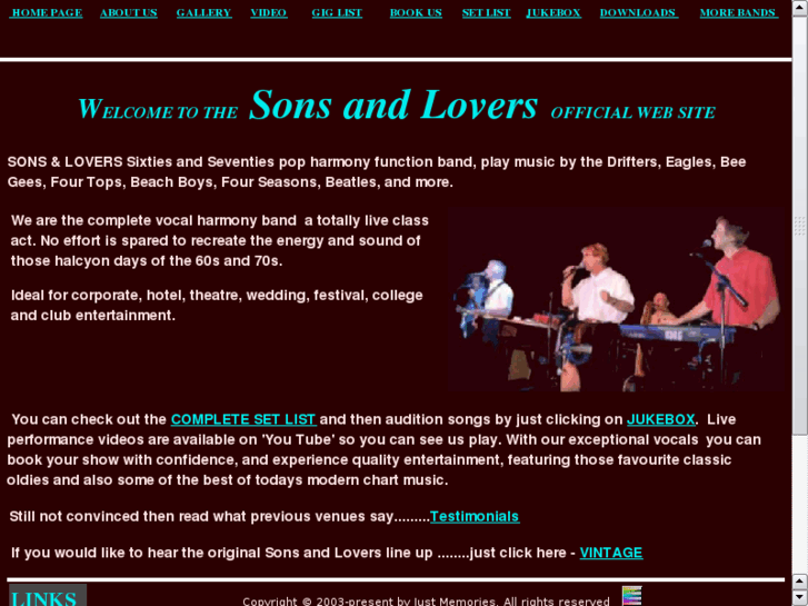 www.sonsandlovers.co.uk