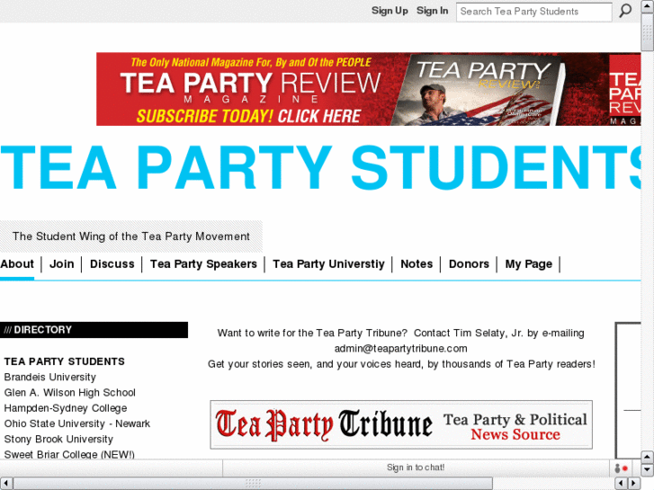 www.teapartystudent.com