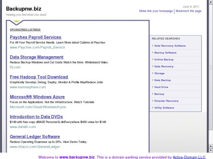 www.backupnw.biz
