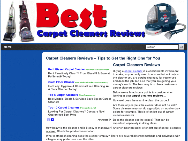 www.bestcarpetcleanersreviews.com