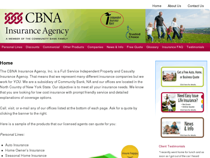 www.cbnainsurance.com