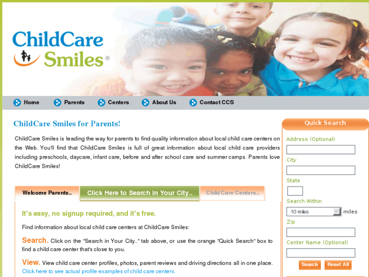 www.childcaresmiles.com