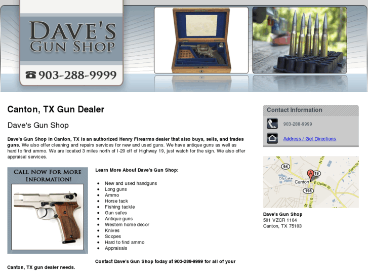 www.davesgunshoptx.com