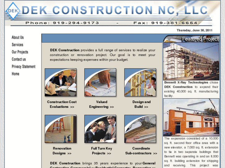 www.dekconstructionnc.com