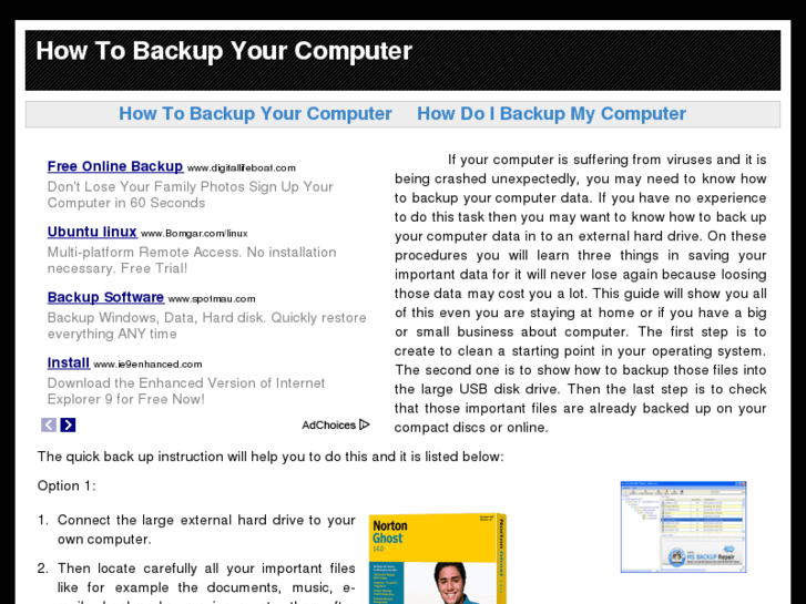 www.howtobackupyourcomputer.net