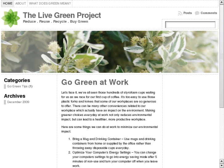 www.livegreenproject.com