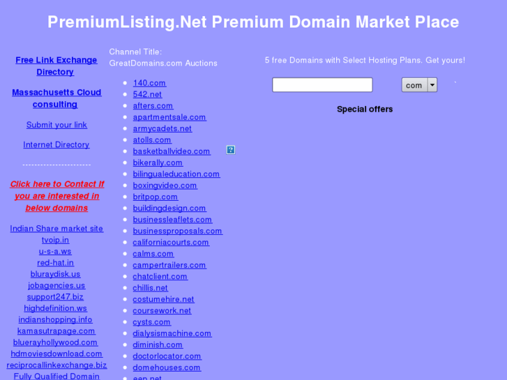 www.premiumlisting.net