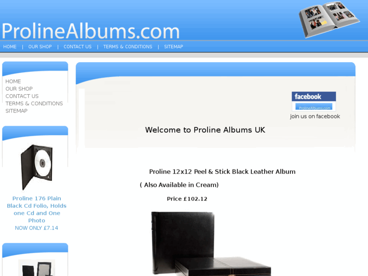 www.prolinealbums.com