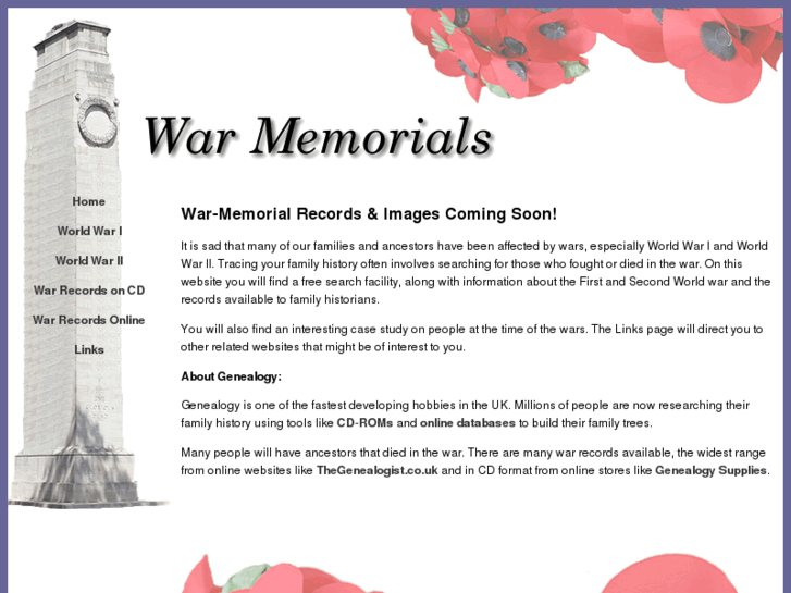 www.war-memorial.co.uk