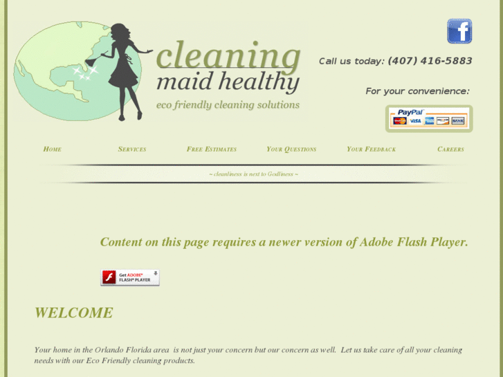 www.cleaningmaidhealthy.com