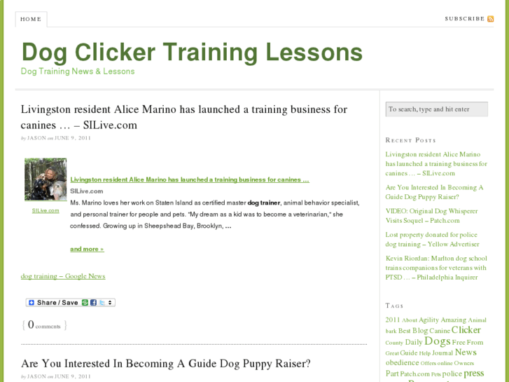 www.dogclickerlessons.com