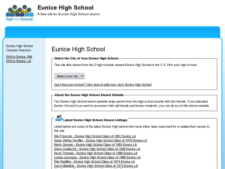 www.eunicehighschool.org