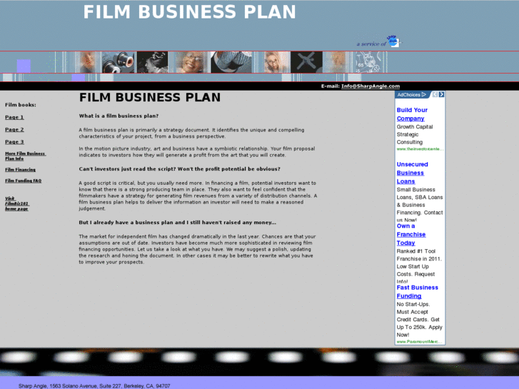 www.filmbusinessplan.com