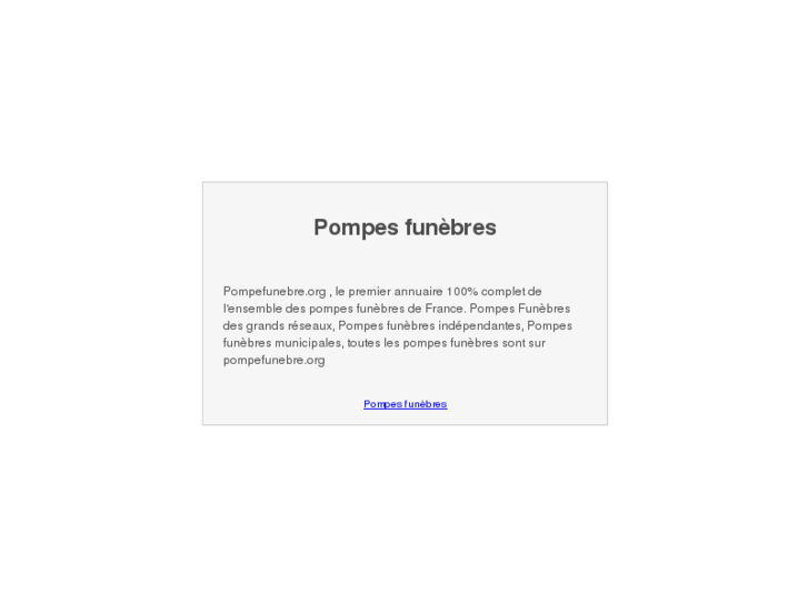 www.pompefunebre.org