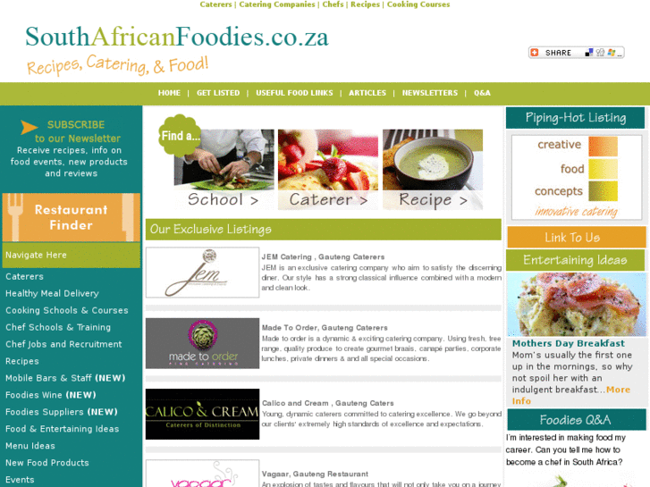 www.southafricanfoodies.co.za