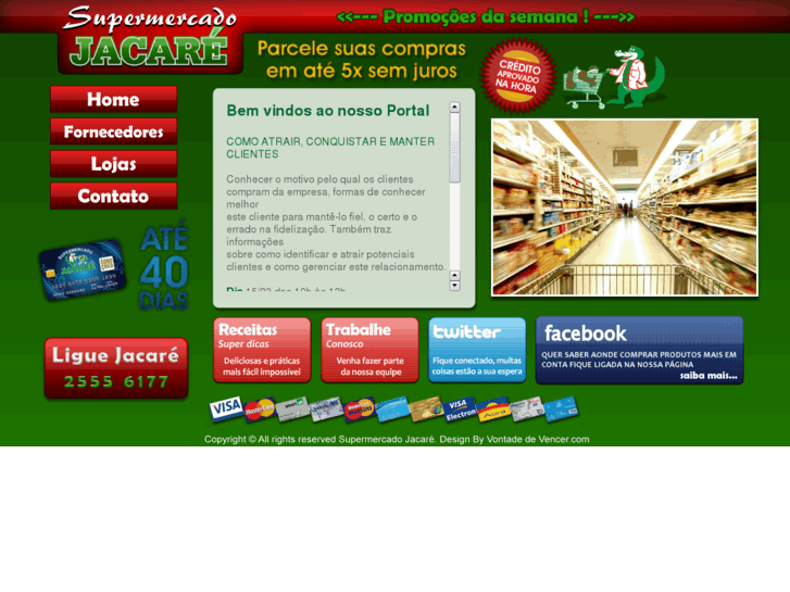 www.supermercadojacare.com