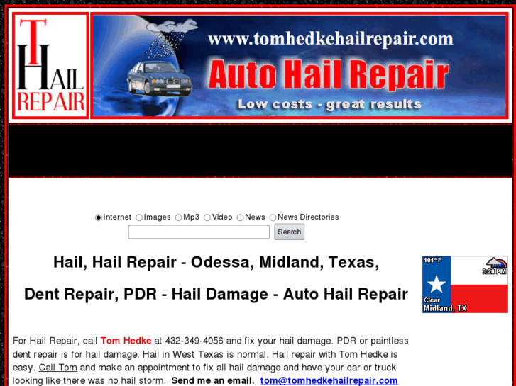 www.tomhedkehailrepair.com