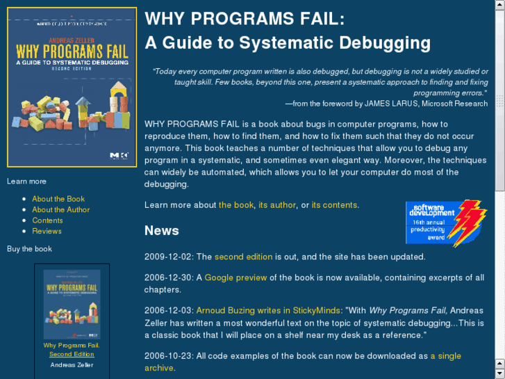 www.whyprogramsfail.com