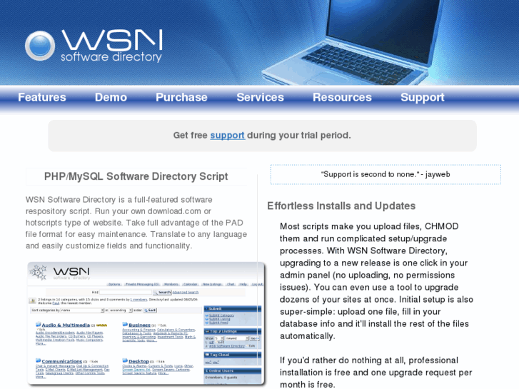 www.wsnsoftwaredirectory.com