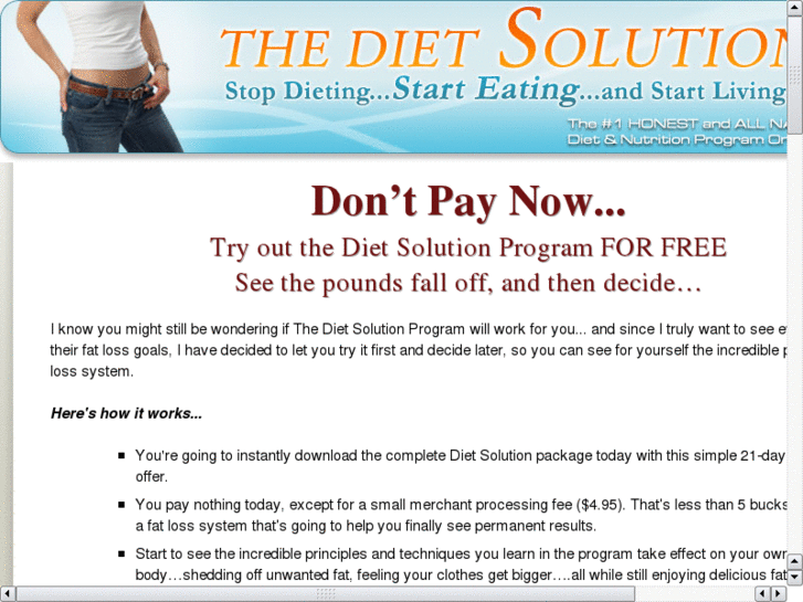 www.1dietsolutionprogram.com