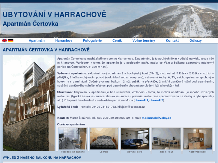 www.apartman-harrachov.cz