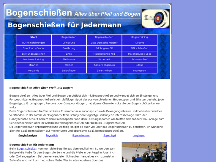 www.bogenundpfeile.de