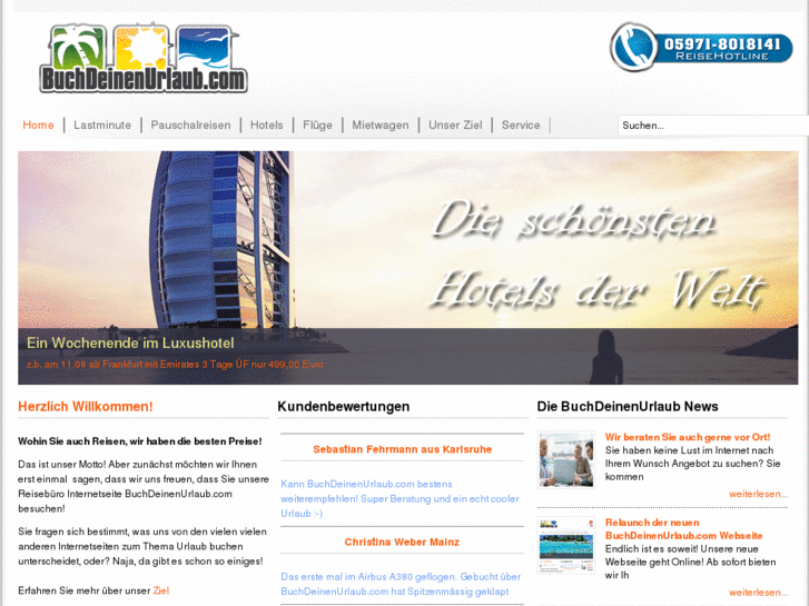 www.buchdeinenurlaub.com