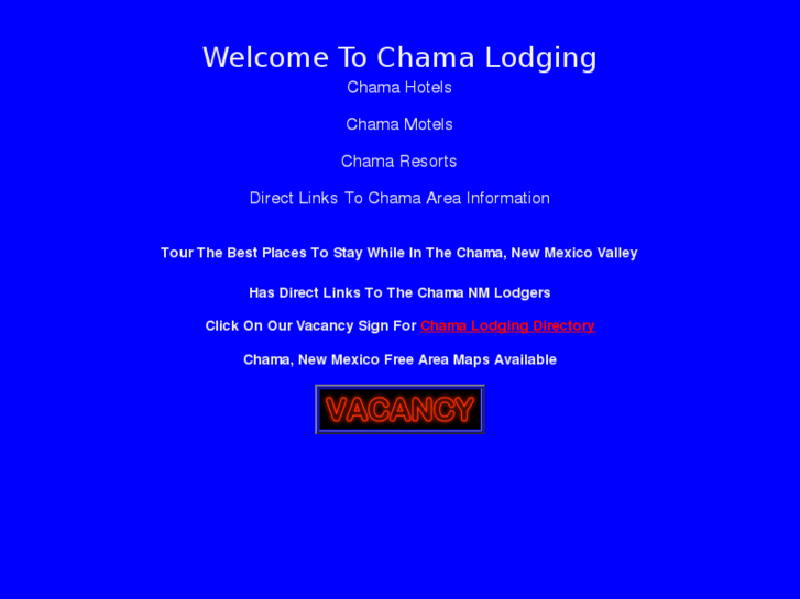 www.chamalodging.info