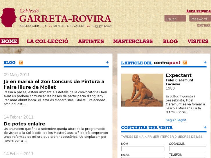 www.collecciogarretarovira.com