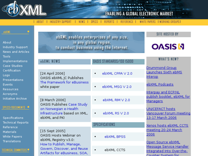 www.ebxml.org