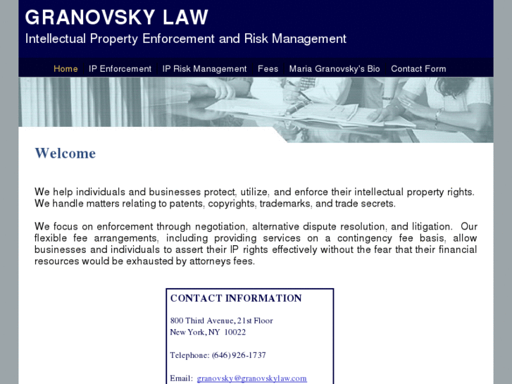 www.granovskylaw.com