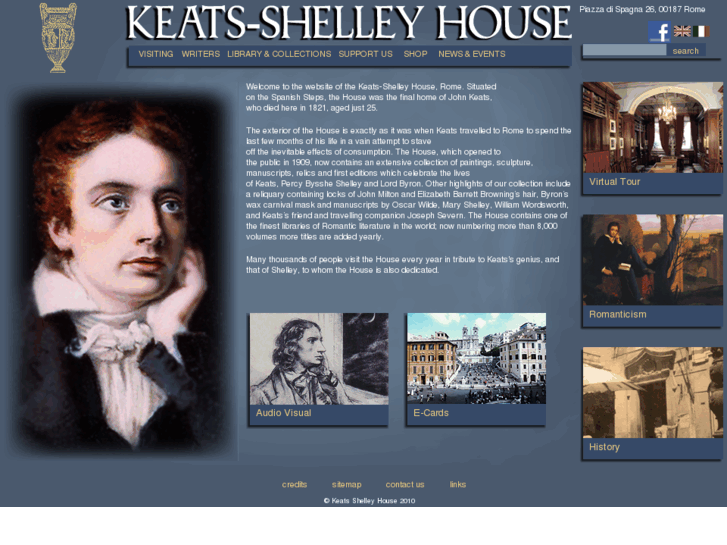 www.keats-shelley-house.org