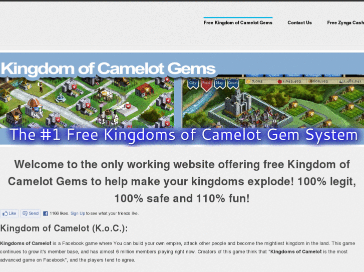 www.kingdomofcamelotgems.com