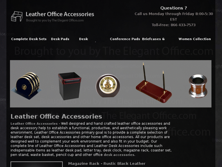 www.leatherofficeaccessories.net