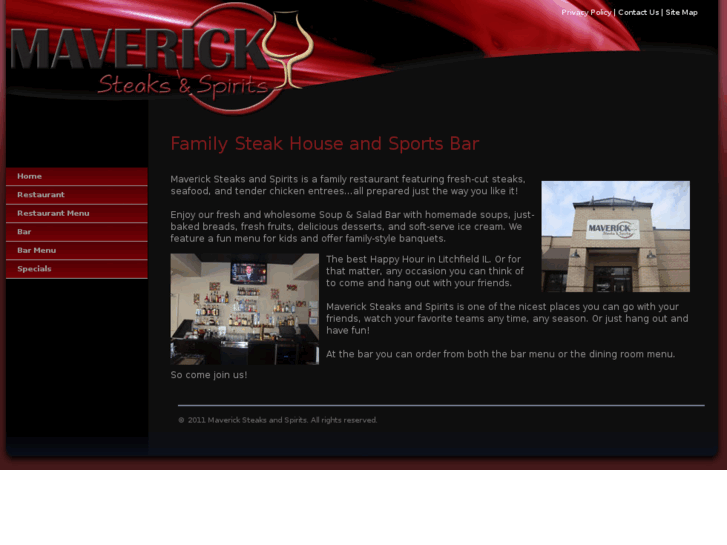 www.mavericksteaksandspirits.com